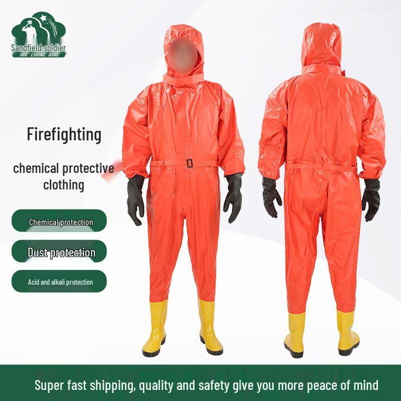 Lightweight Semi-Enclosed Chemical Protective Suit