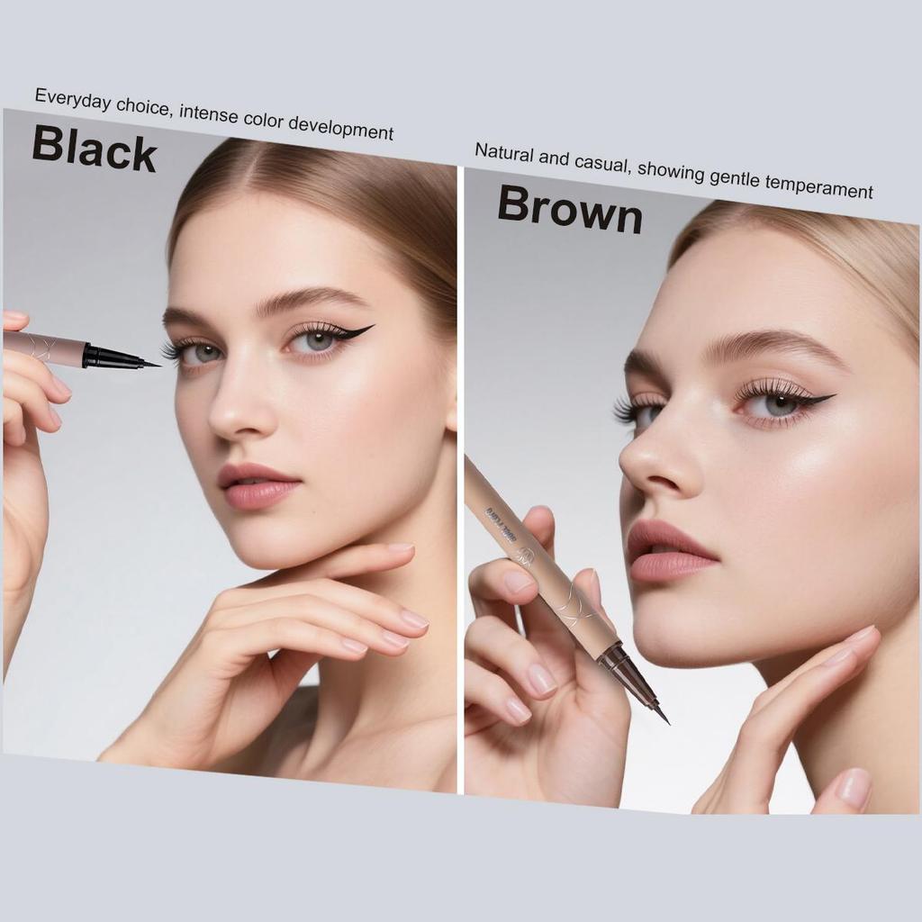 Eyeliner Pencil Adai flower Black Brown 24 H Waterproof