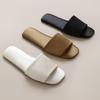 Women Slippers Indoor Home Slippers Outside 2025 Summer New Non Slip High End Sense Satin Slippers Women's Shoes Outer Wear