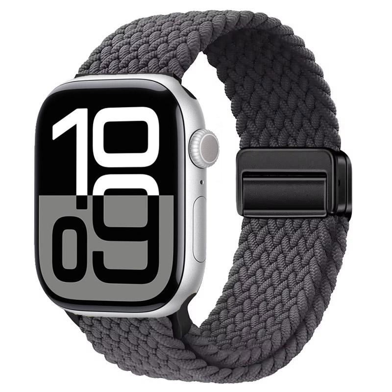 Nylon Strap for Apple Watch 10 46mm 42mm/Ultra 2 49mm 9 8 7 Breathable Watchband iwatch Series 6 5 4 SE 44mm 40mm 45mm 41mm Band