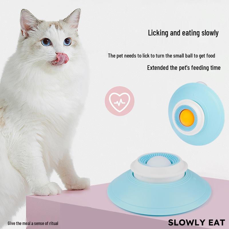 Interactive Slow Feeder & Lick Plate Cat and Dog Toy