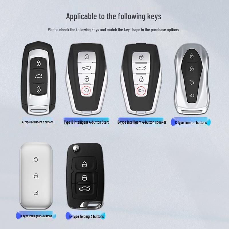 Geely Emgrand L HiP, Vision, Xingrui, Boyue Pro, Binrui, Binyue, GS Key Case with Buckle