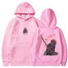 Demon Slayer Tanjirou Manga Hoodies Harajuku Hip Hop Y2k Sweatshirts Fall Winter Fleece Loose Streetwear Men Women Clothing