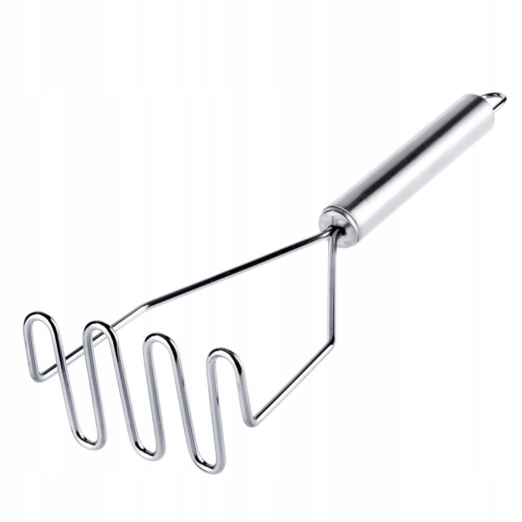 KADAX Potato Masher Beater Steel Masher Puree Spiral 25cm