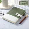 A5 Executive Notebook Thick Paper Notebook with Faux Leather Cover 192 Pages Personal Diary Notepad for Business Meetings