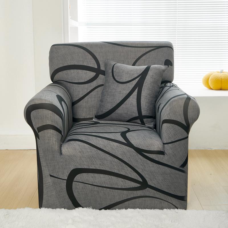 

один диван стул чехлы кресло украшение эластичный спандекс для гостиной диван чехол стрейч цветочный принт Small(90-140cm)