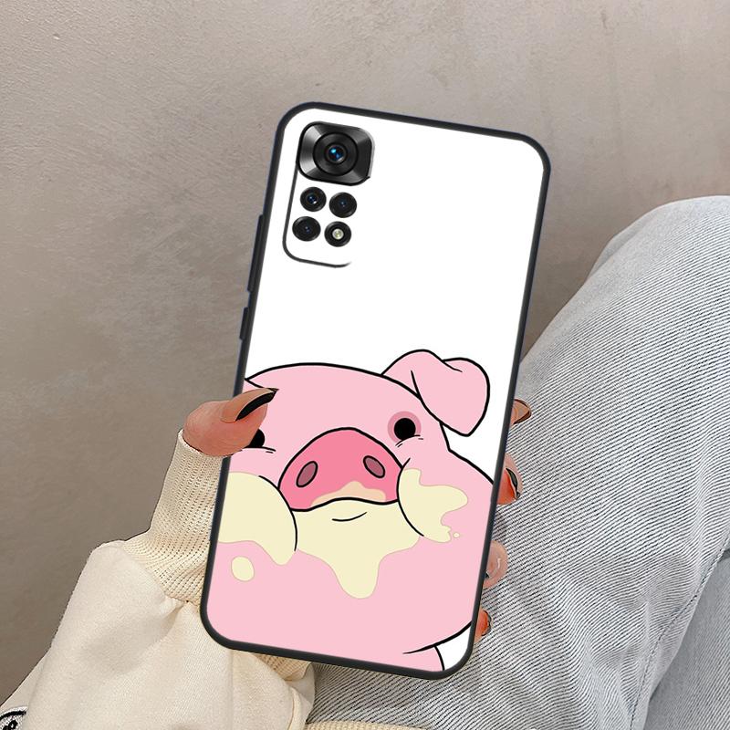 Cute PINK Kawai Pig For Xiaomi Redmi Note 13 9 10 11 12 14 15 Pro Plus Case Cover For Redmi 14C 10C 12C 13C 15C