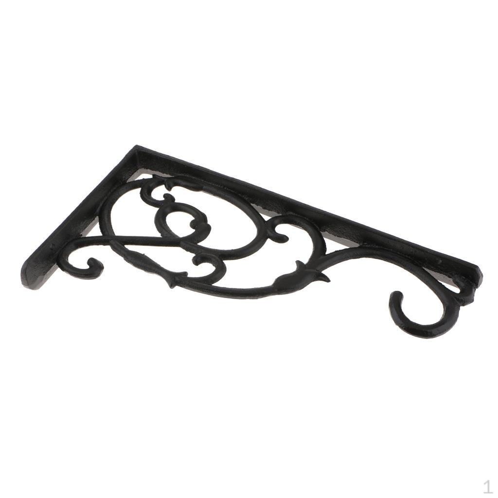 

Rustproof Metal Wall Shelf Shelves Bracket Rack Supportor 16cmx31cm