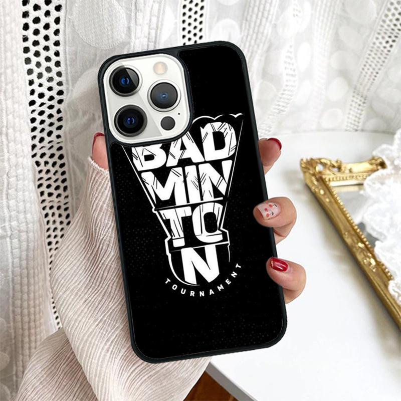 Badminton Sport phone Case Cover For iPhone 17 Air 16 15 14 Plus for apple 16 11 12 13 Pro Max coque