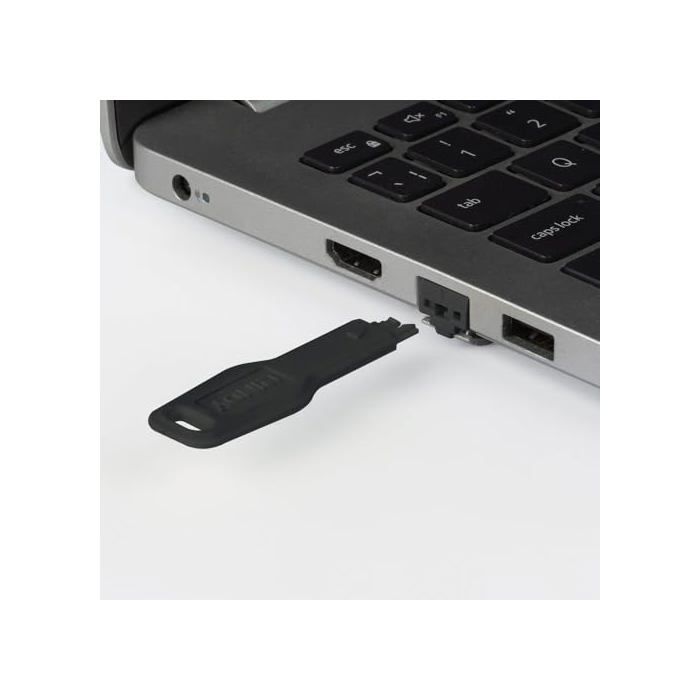 Verrous de port RJ45 - Lindy - Noir - Pack de 20 - Sécurité réseau