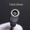 Convenient DC7.4x5.0mm Power Cable Female Plug Connector for Multiple Devices