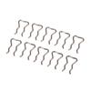10Pcs F00Vc22003 F00Rj00322 Replacement Diesel Fuel Injector Solenoid Valve Clip Injectors Retaining Spring Clips