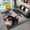 HD The Rock Dwayne Johnson Area Rug,Carpet Rug for Living Room Bedroom Sofa Doormat Decoration, Kids Play Non-slip Floor Mat 3D