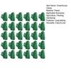 30 Pcs Greenhouse Clamps Reusable Greenhouse Hoop Clips Support Frame Grow Tunnel Clips Secure Garden Mesh on Hoops for Wind Snow Protection