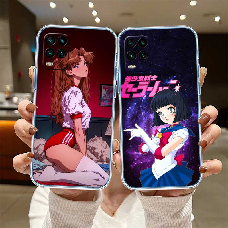 RE50 S-Sailors M-Moons Transparente Handyhülle für Motorola Moto G7 G8 G9 G84 G85 G73 G24 G15 Z2 Play Power Plus