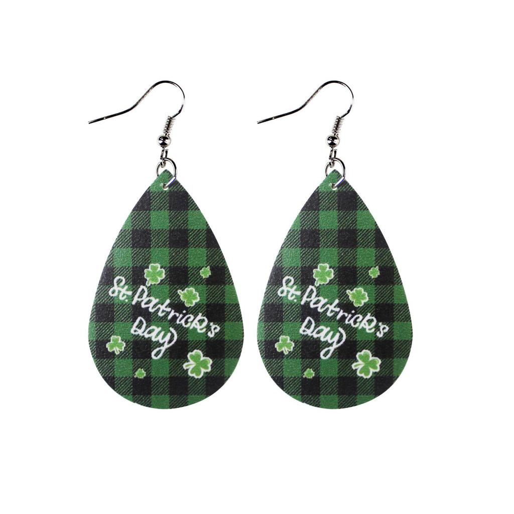 Stylish PU Leather Earrings: Creative Designs & Shapes