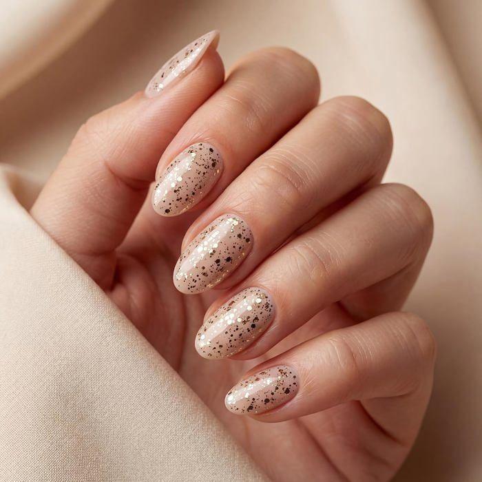 Vernis hybride UV LED Kabos Gelike 043 Firework Gold 8 ml