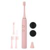 Electric Toothbrush Adult Teeth Cleaning Whitening Mode Adjustable Rechargeable Toothbrush Pink