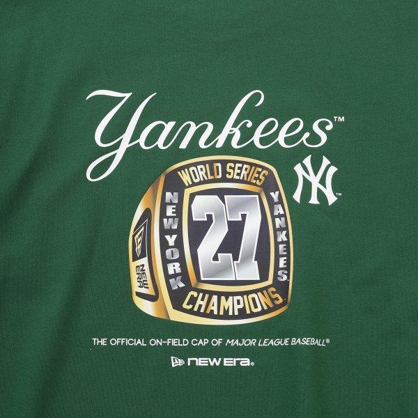 New Era New York Yankees Anello dei Campioni T-shirt Verde Foresta 15147548