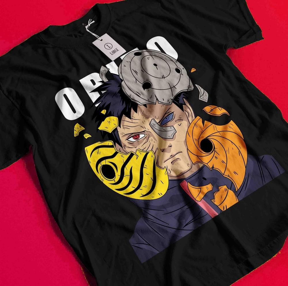 

Obito Uchiha Tshirt Itachi T-Shirt Jiraya Shirt Madara Kakashi Rin Sasuke Naruto BB1271 S