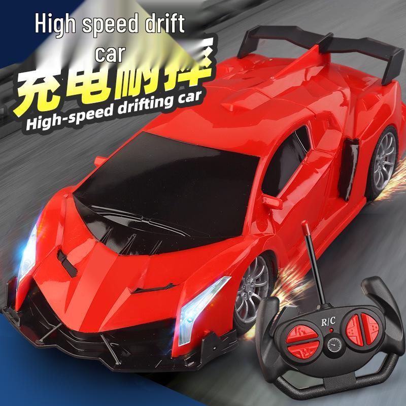 High-Speed RC Police Racing Car Toy for Kids Ages 5-8: Electric, Off-Road & Drifting Capabilities