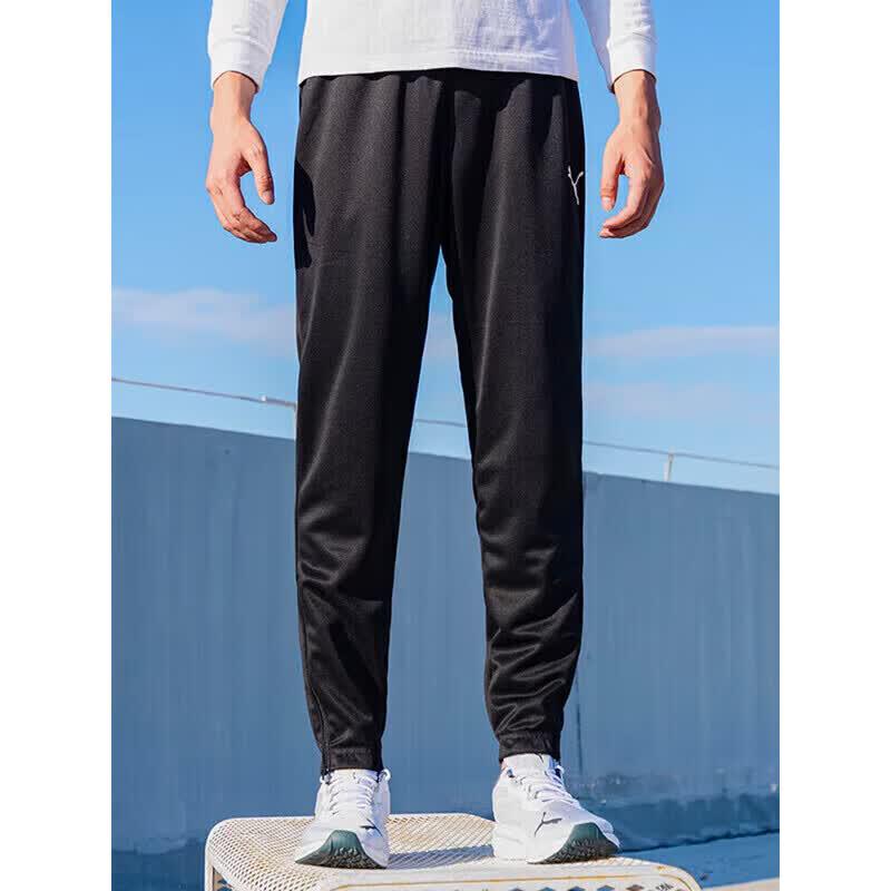 PUMA Men s Tapered Windproof Track Pants S