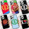 Eritrea Vlag Telefoonhoesje Voor iPhone 17 Air 16 15 14 plus 11 12 13 Pro max Zachte Bumper Shell Cover coque