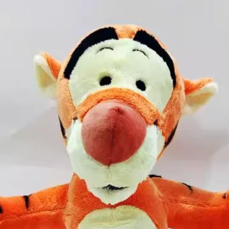 Peluche Tigger 43cm Winnie The Pooh Morbido Peluche Personaggio dei Cartoni Animati Bambola Regalo di Compleanno per Bambini Morbido Soffice Coccoloso Kawaii Comfort