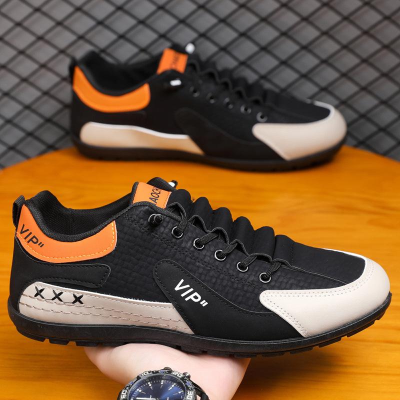Men's shoes autumn soft-soled shoes versatile Forrest Gump shoes casual leather shoes youth sports running shoes