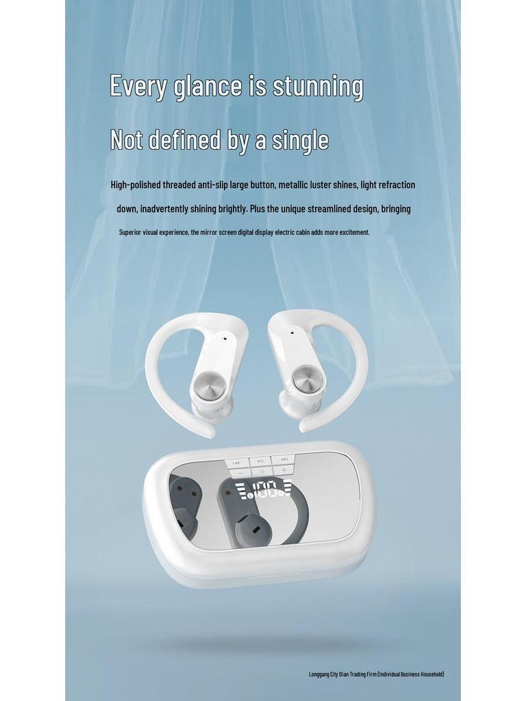 All-in-One Over-Ear Bluetooth Headphones with MP3 Player & Card Slot for Sport, Compatible with Apple & Android Devices