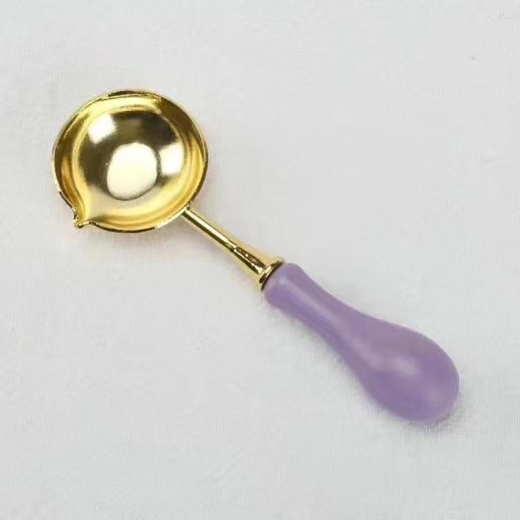 Sealing Wax Stove with Spoon and Silicone Mold Pad for Stamp Heads