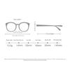 Retro Cat Eye Metal Frame Anti-Blue Light Myopia Glasses Ultra-Lightweight High-Definition Eyewear Unisex Diopter 0 To -4.0