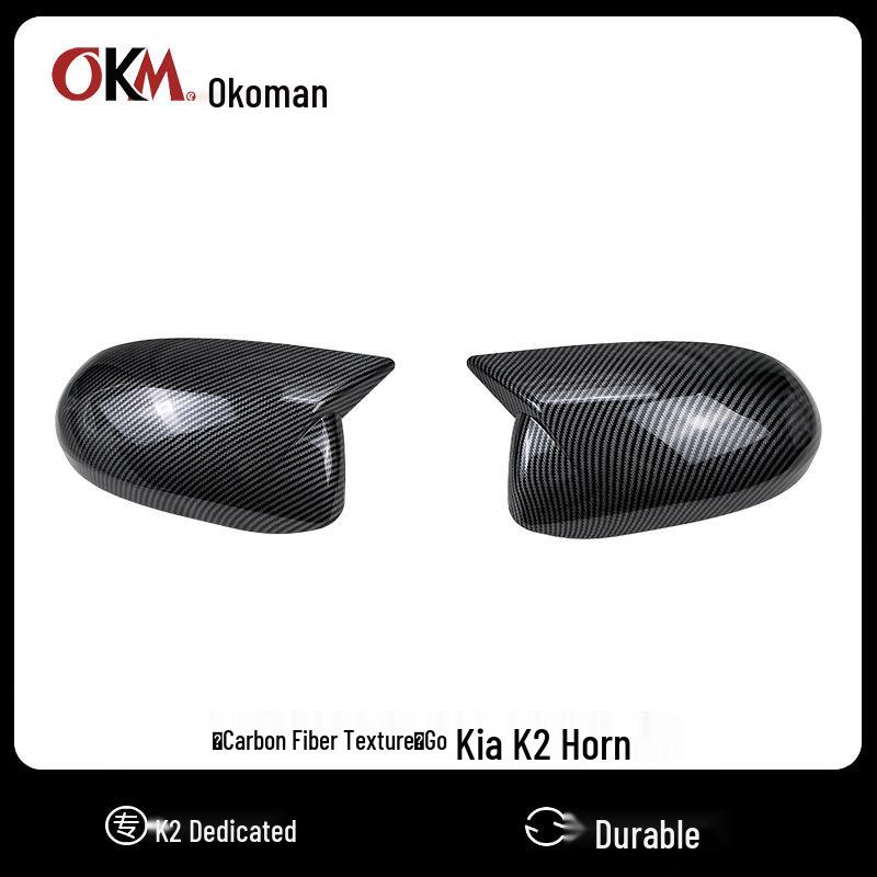 Rearview Mirror Housing for 11-15 Kia K2: Modified Cover Accessories