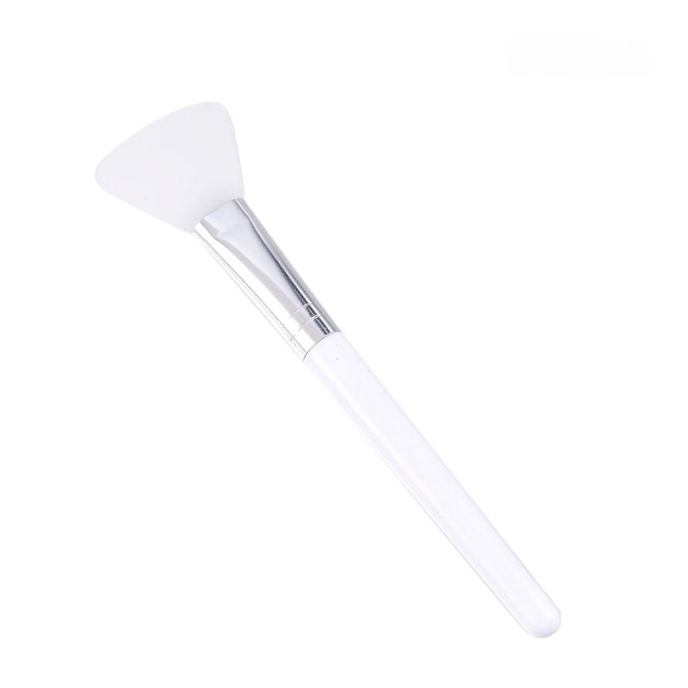 4 bucăți/set perie pentru mască facială din silicon pentru machiaj alb Perii profesionale pentru cremă cu noroi DIY pentru îngrijirea pielii gel pentru fond de ten Instrument cosmetic pentru frumusețe