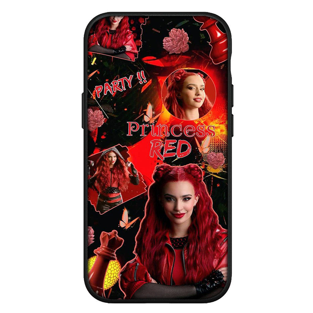 for Samsung Galaxy S24 S23 iPhone 16 15 14 Xiaomi Redmi Note 13 12 11 10 8 Plus 9 Pro Max X XR A16 A06Phone Case Anime Descendants OPPO Huawei Cover