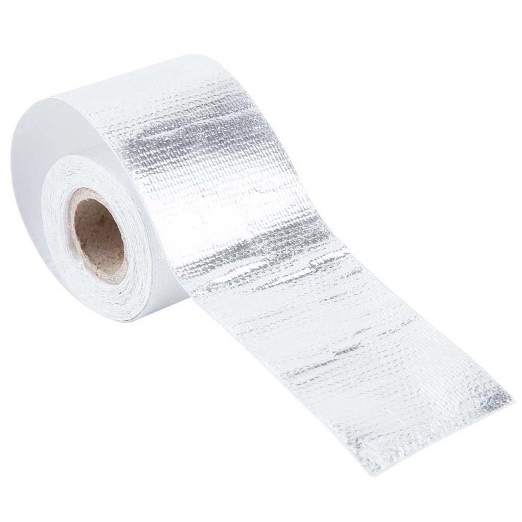 5m * 5cm Car Aluminum Foil Adhesive Reflective Heat Shield Wrap Tape (Silver)