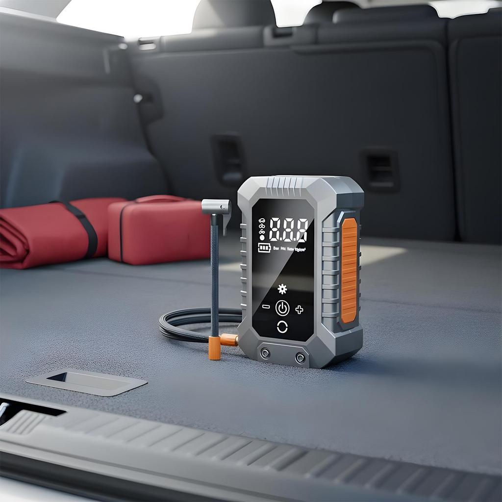 Car Tire Inflator Electric Auto Shut-Off Portable Air Pump Small Compressor For Bike Sedan SUV Balls Inflatable Toys Balloons