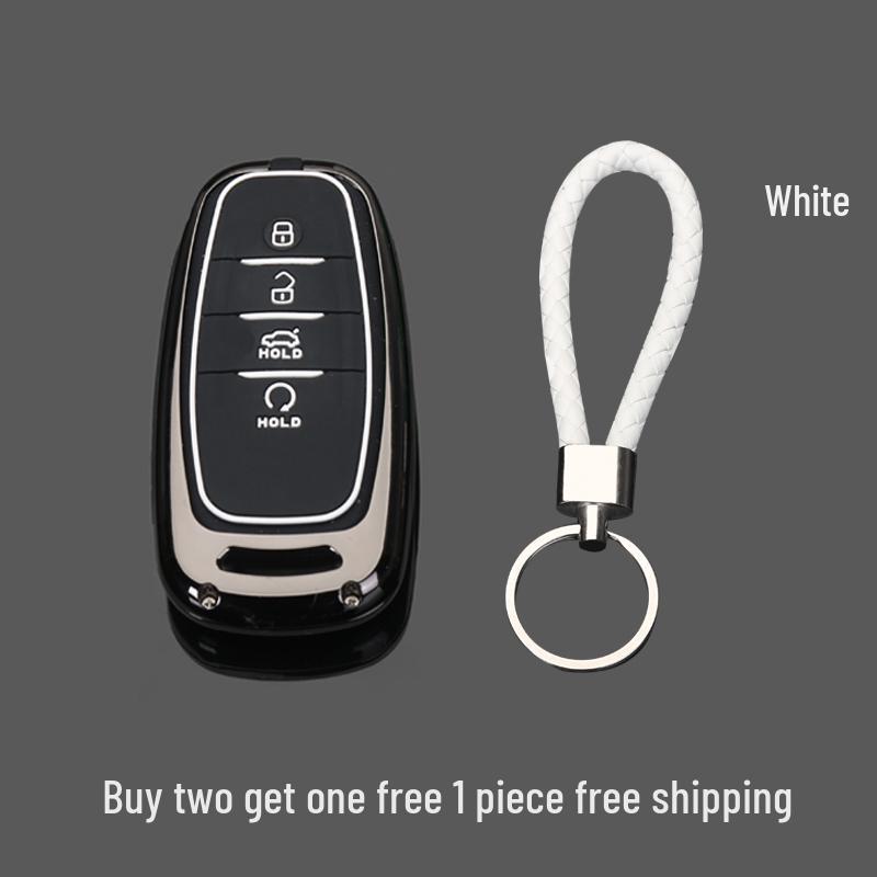 Handmade Braided Leather Keychain: Practical & Stylish Waist or Bag Charm