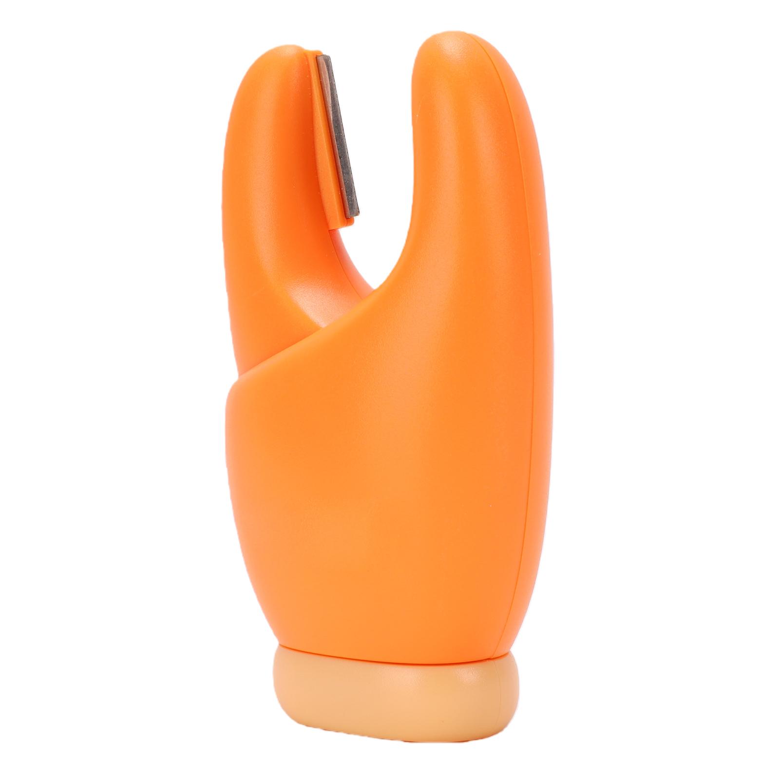 2 in 1 Crab Claw Garlic Peeler Ginger Scraper Magnetic Garlic Skin Remover Multipurpose Kitchen Tool Orange оранжевый