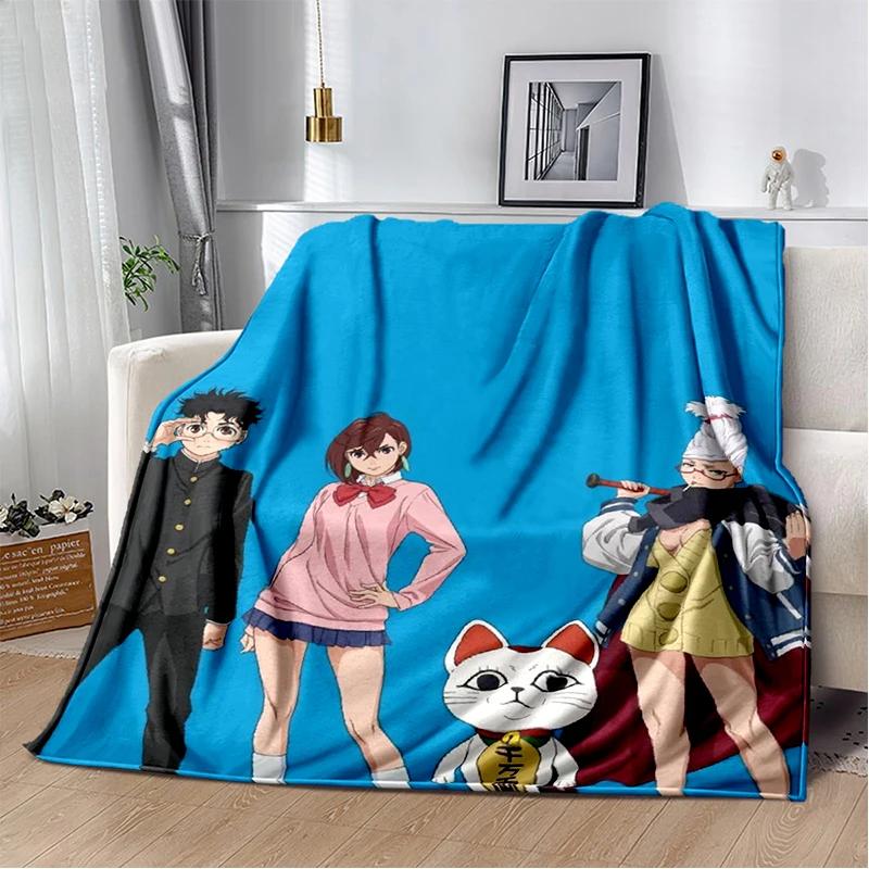 DAN DA DAN 29 Style Cartoon Anime Blanket,Soft Throw Blanket for Home Bedroom Bed Sofa Picnic Travel Office Cover Kid Gift HD
