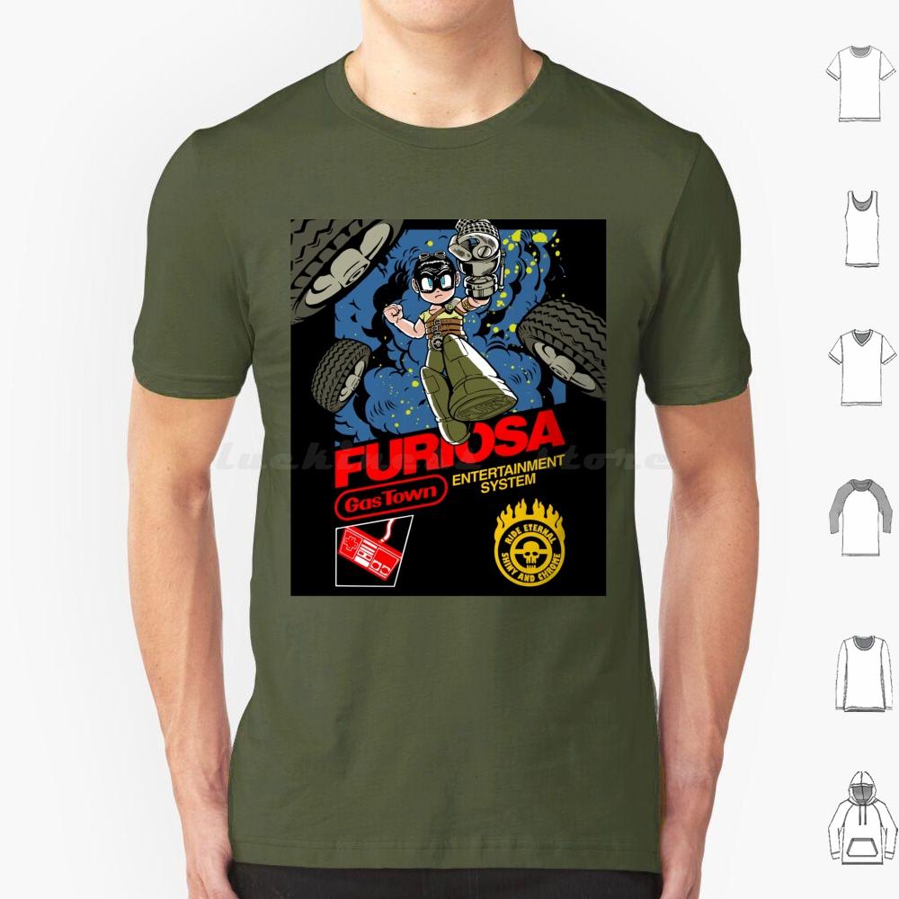 

Gas Town T Shirt Cotton Men Women DIY Print Movies Classics Mad Fury Game Video Games Mega Joystick S