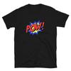 Pow T-Shirt Comicbuch-Kunst Lustig Geeky Pop-Art Superheld Geschenk T-Shirt