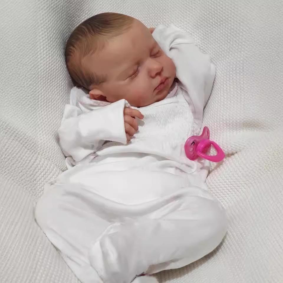 

Кукла LouLou Reborn - реалистичная виниловая кукла-младенец Cloth Body