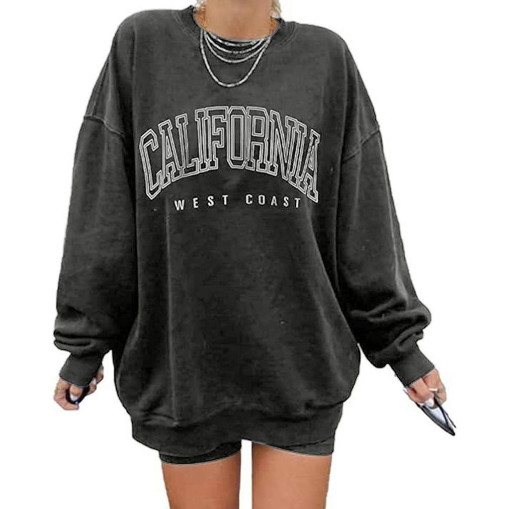 Women's Sweatshirt Sports Valentine's Day Couple Print Pullover Sweatshirt Pullover Long Sleeve Top Casual Sweatshirt Couple Sweatshirt
