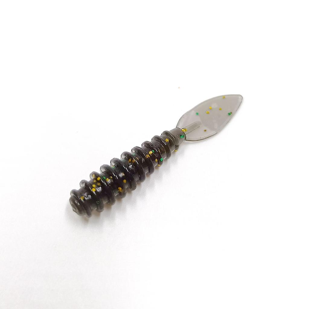 DUODUOYU 10ST TPE Mini Havsklippfiske Beten 0.3g/35mm Små Gummi Mjuka Beten Silikon Mask Konstgjorda Beten Bass Fiskeutrustning