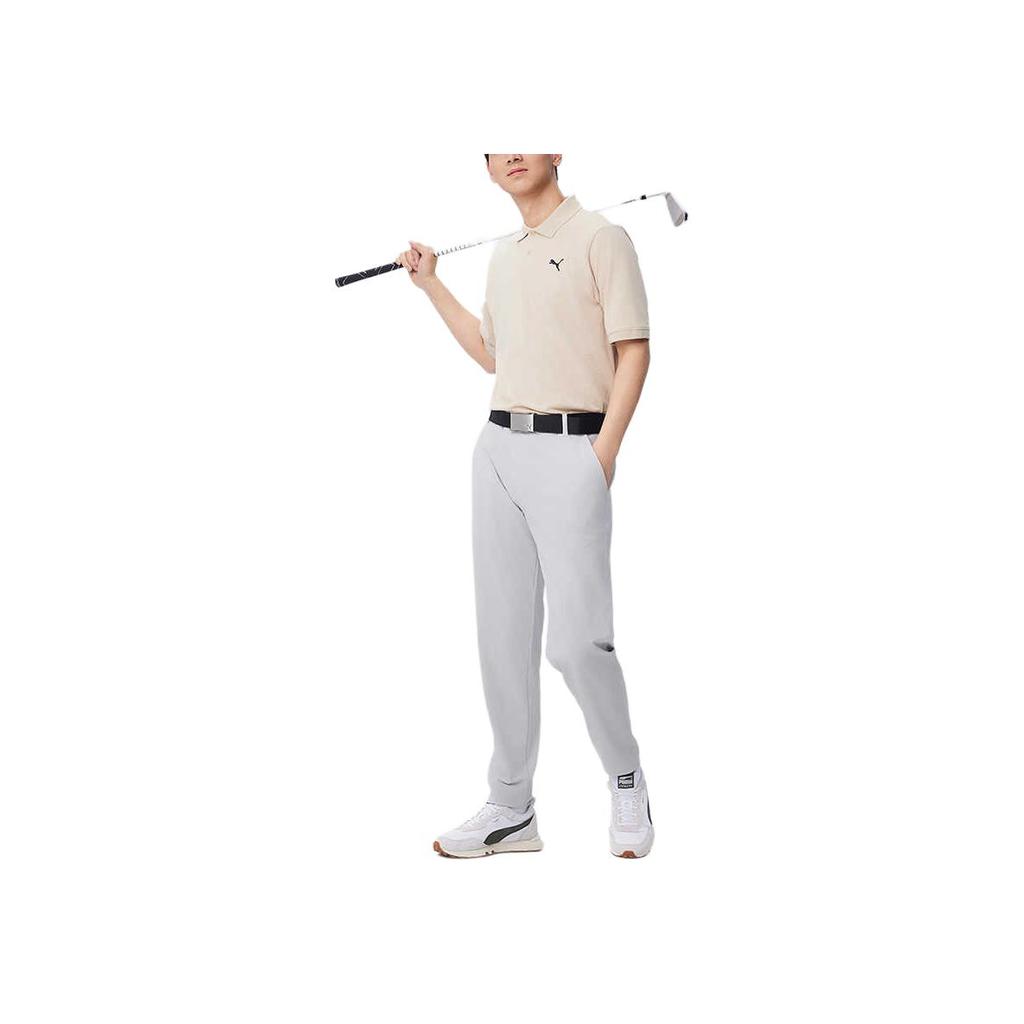 New PUMA ESSPIQUE SS25 Polo Shirt Men's Oat 690242-96