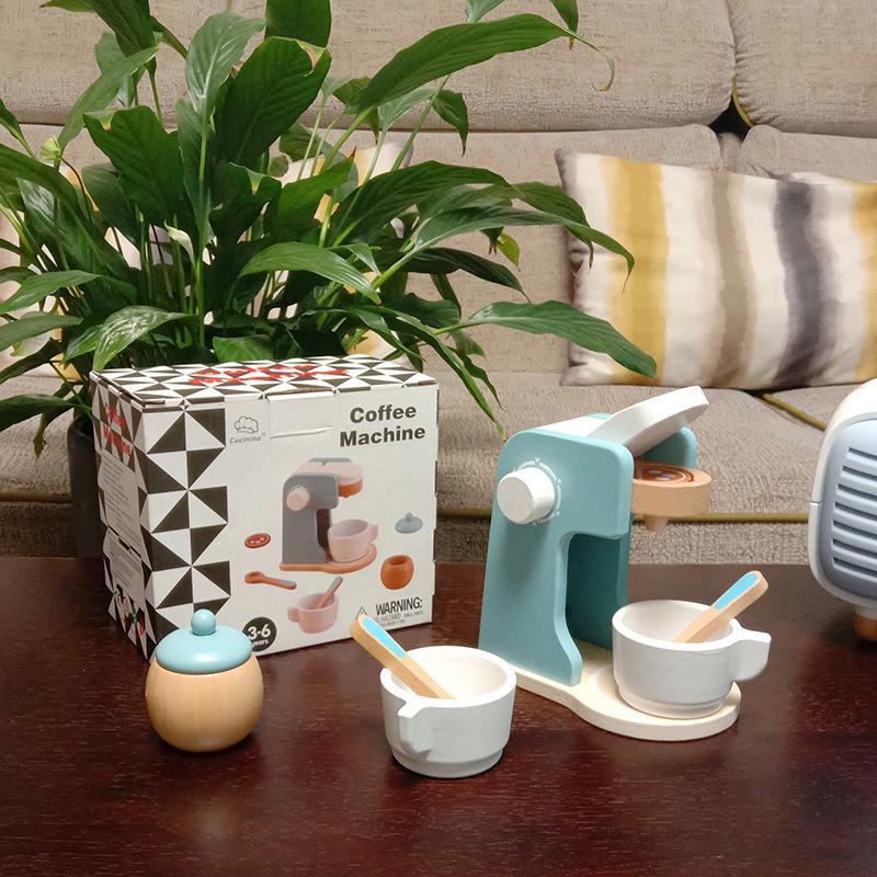 Wooden Kitchen Playset for Kids - Birthday Gift for Girls