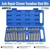 40Pcs High Quality Hexagonal Wrench Set 40-Piece Set Batch Head Set Socket Bit Kits  Auto Repair