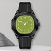 New Product Fashion Couple Watch Arab Neutral Business Calendar Silicone Strap Quartz Watch for Men women