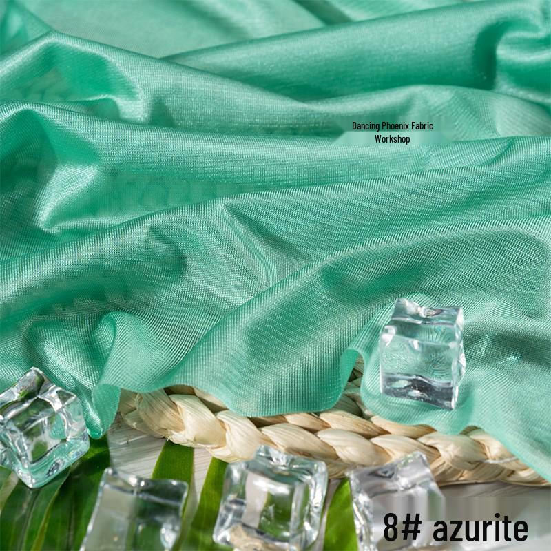 40D Warp-Knitted High-Elasticity Luster Chiffon Lining - Silky, Breathable Fabric for Dresses